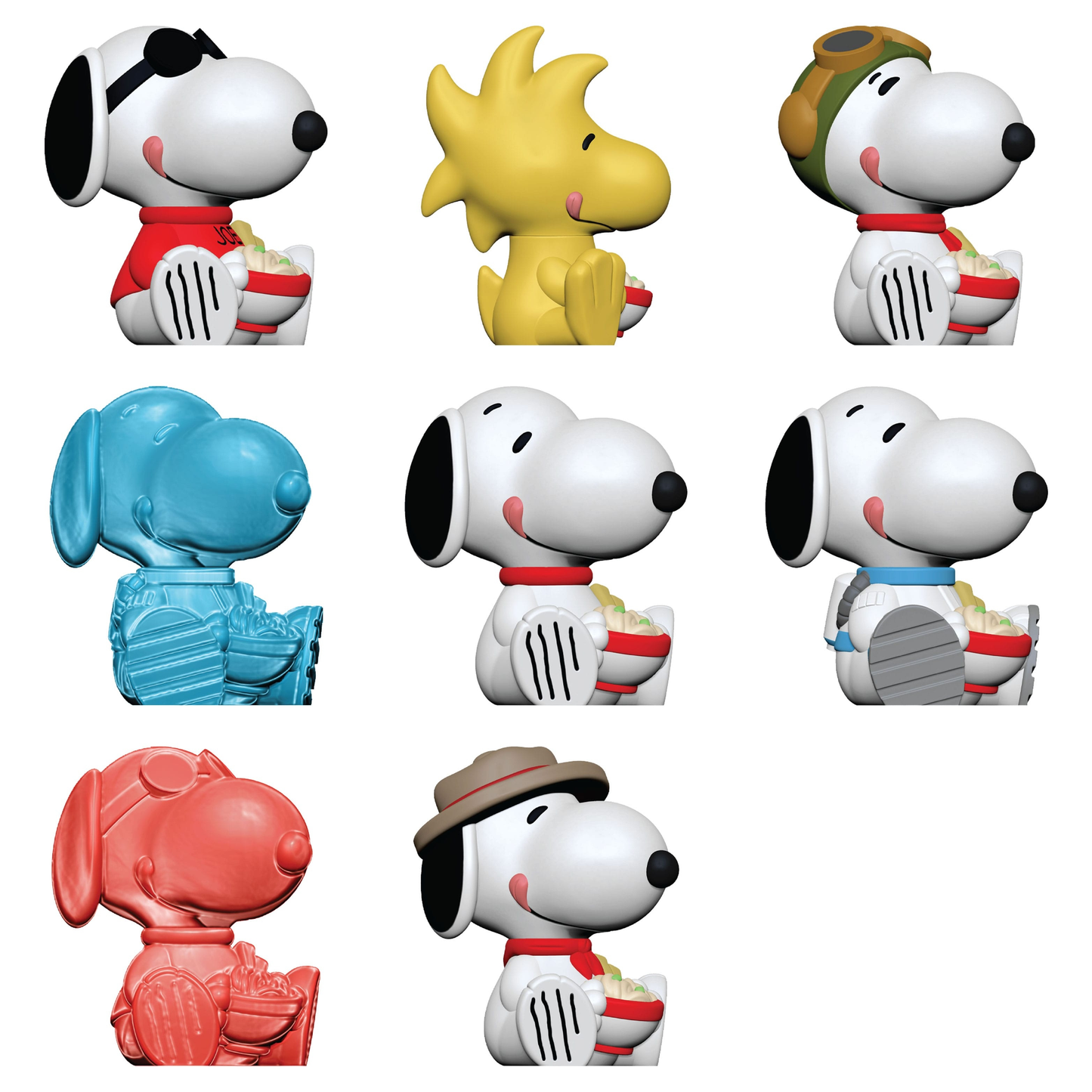 Peanuts + Rokimoto Figuren (Snoopy)
