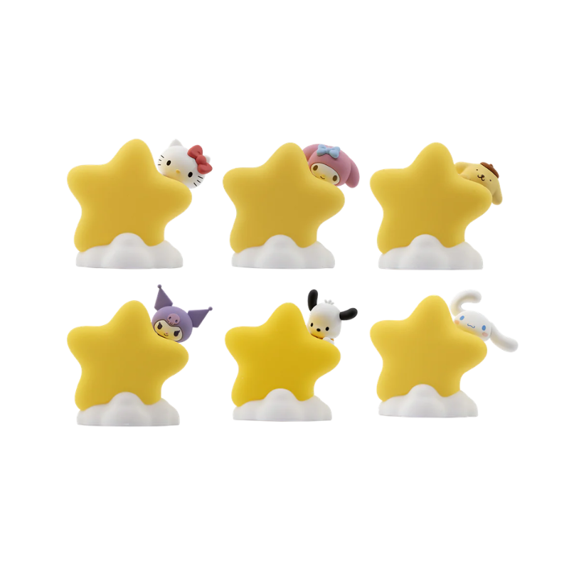 Sanrio Night Light Star Light Series Mini Figures Hello Kitty and Friends