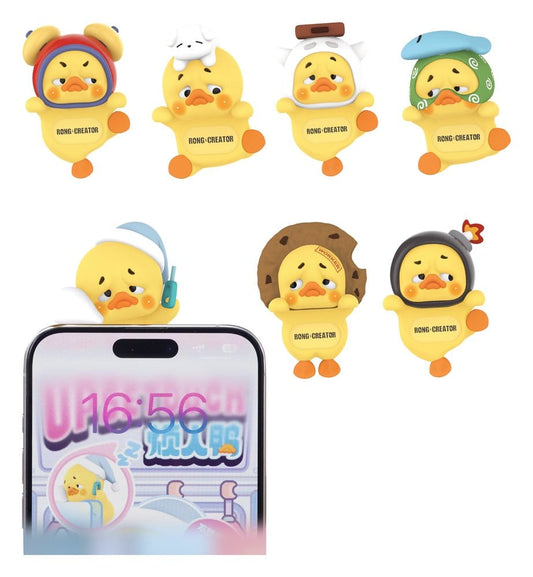 Upset Duck: Status Display Duck Vinyl Figures