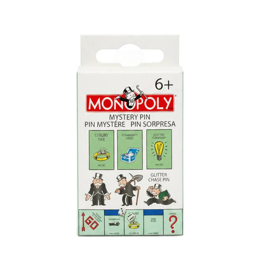 Hasbro Monopoly 90th Anniversary Enamel Pins