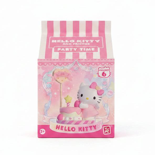 Sanrio Memo Stand Party Time Series Mini Figures Hello Kitty and Friends