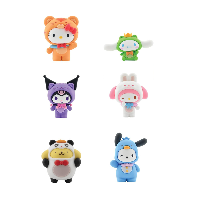 Sanrio Forest Friends Series Mini Figures Hello Kitty and Friends