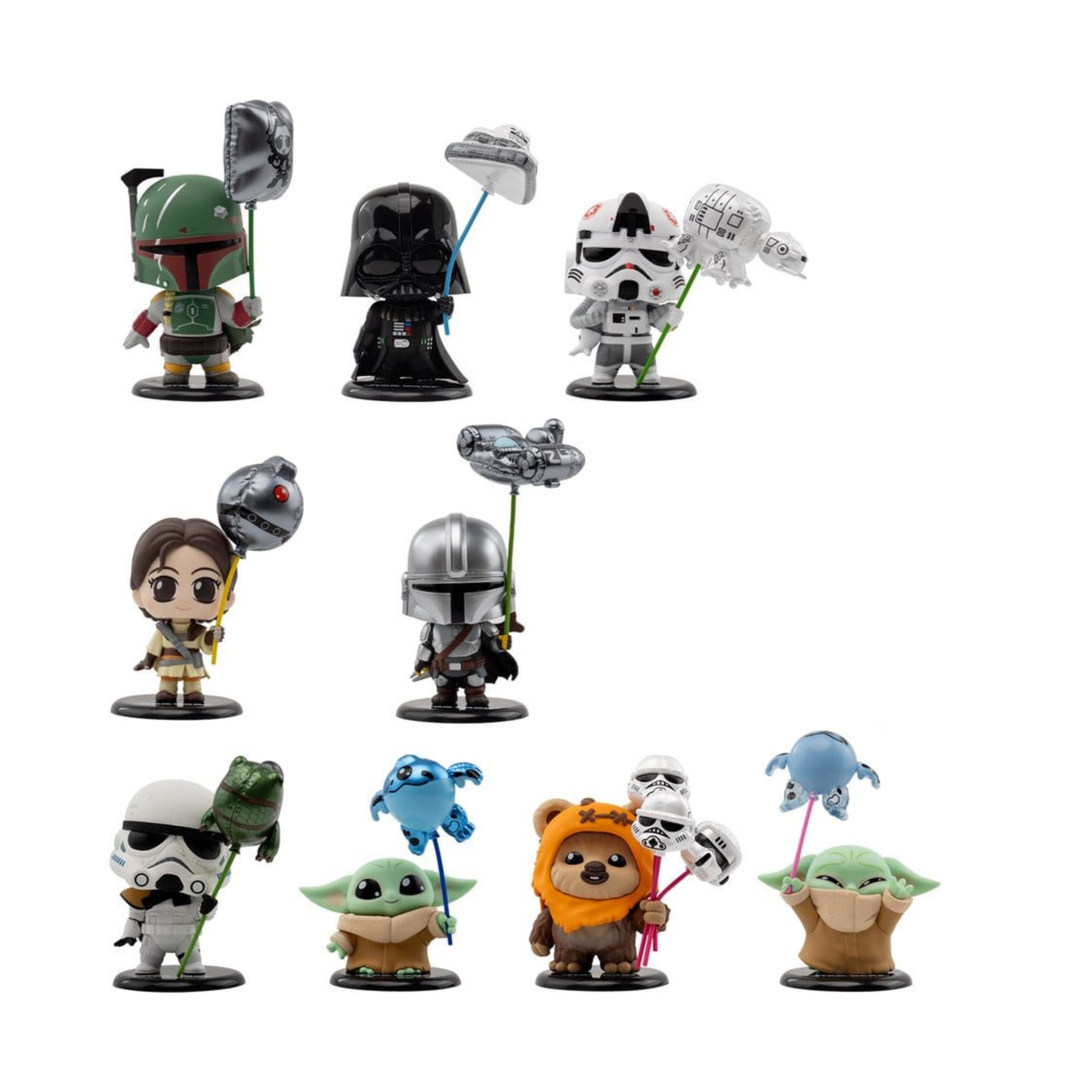 Star Wars Cosbi Mini Figures Balloon Bobblehead Series