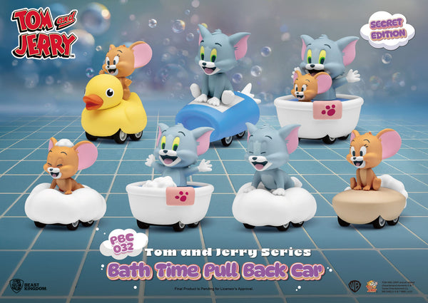 Tom & Jerry Pull Back Cars Bath Time Series