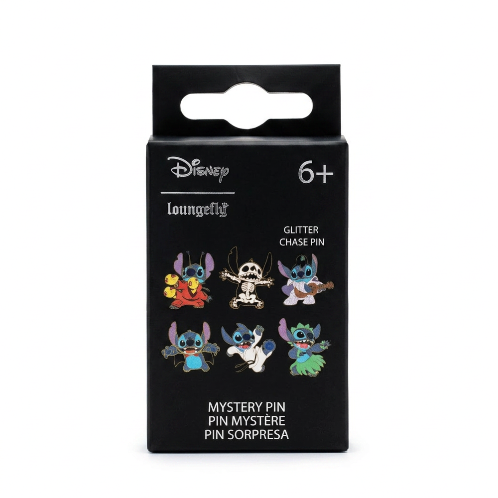 Disney Web Stitch Enamel Pins