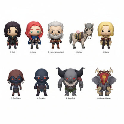 Lord of the Rings: War of Rohirrim 3D Bag Clips