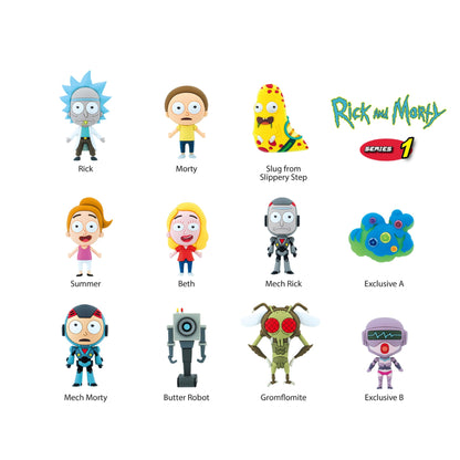 Rick and Morty 3D Bag Clips Series 1