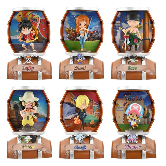 One Piece Barrel Capsule Figures Series 1