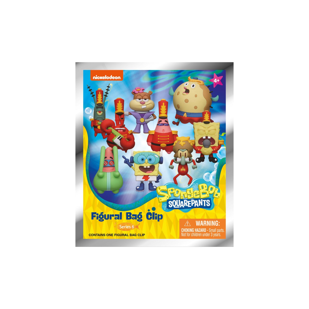 SpongeBob Squarepants 3D PVC Bag Clips Series 6