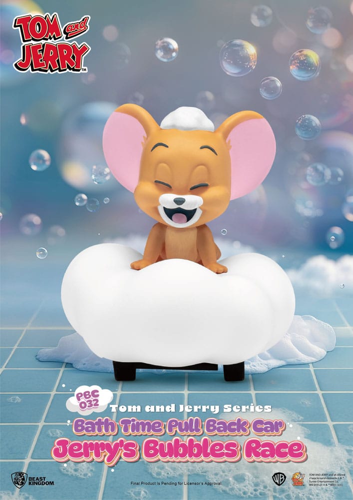 Tom & Jerry Pull Back Cars Bath Time Series