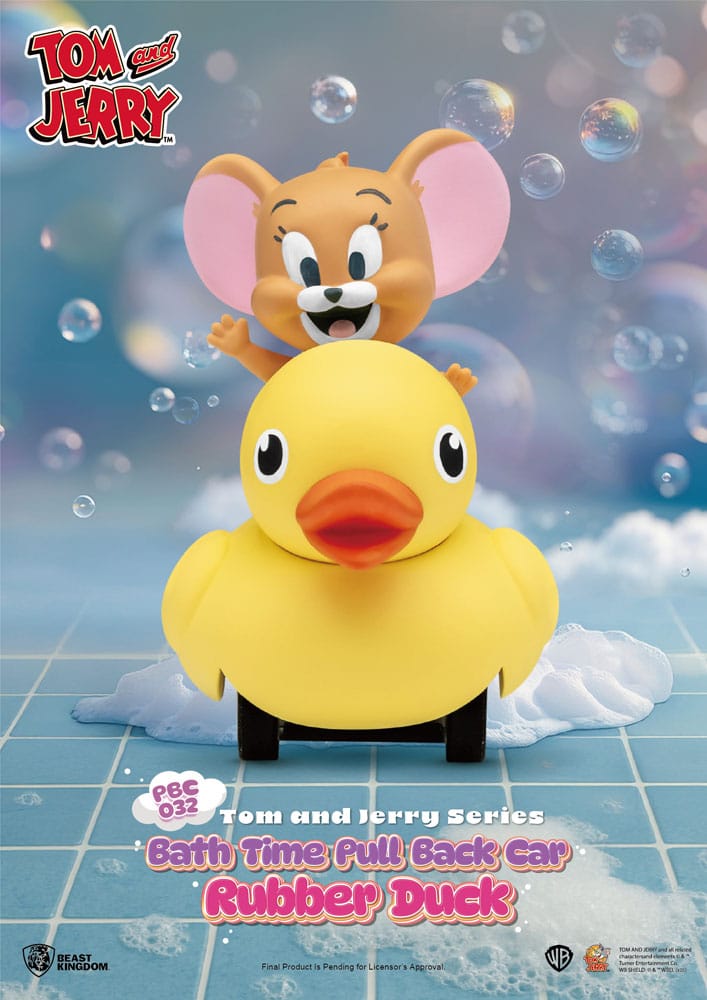 Tom & Jerry Pull Back Cars Bath Time Series