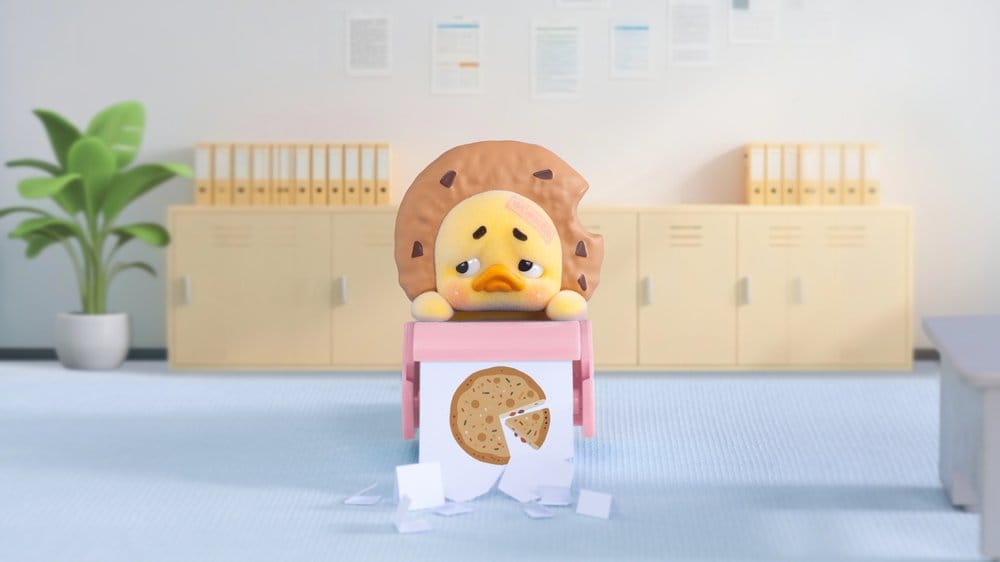 Upset Duck: Status Display Duck Vinyl Figures