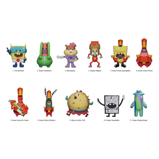 SpongeBob Squarepants 3D PVC Bag Clips Series 6