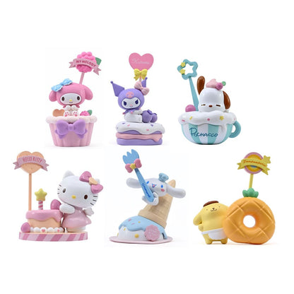 Sanrio Memo Stand Party Time Series Mini Figures Hello Kitty and Friends